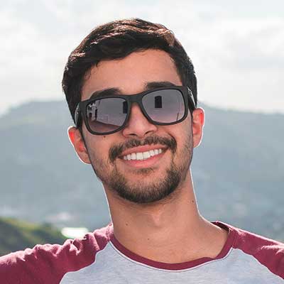 A collage of happy small business owners who have seen growth through the agency's SEO and advertising services